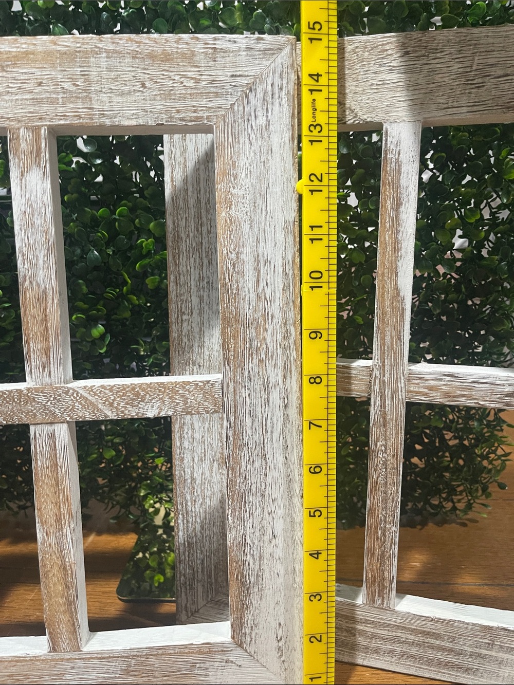 Source Unknown Whitewashed Rustic Window Frame Set - Picture 2 of 4